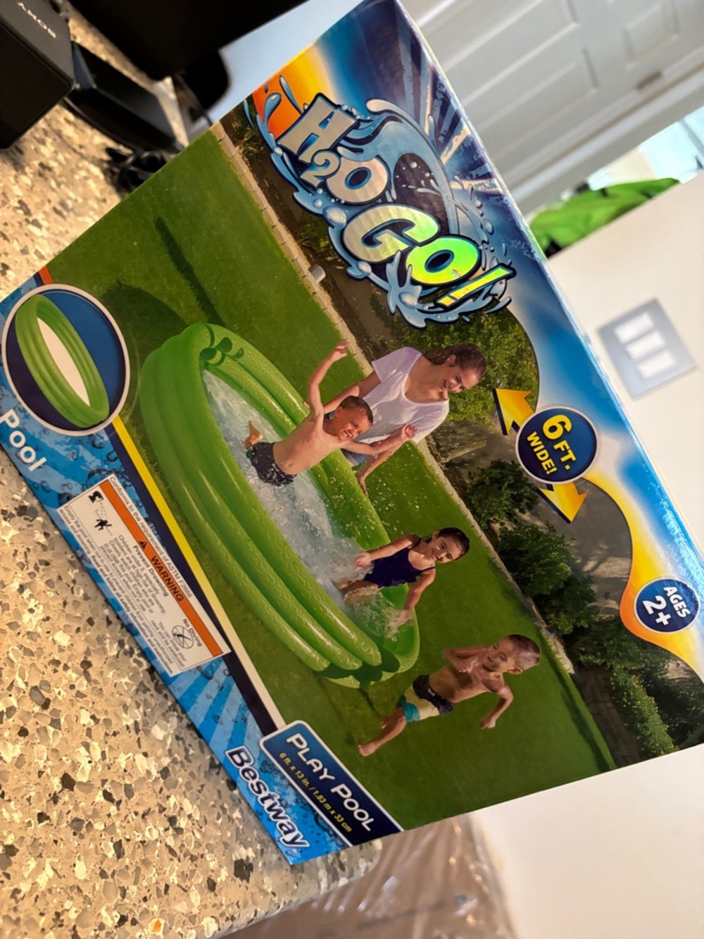 H2O Go! Inflatable Green Play Pool